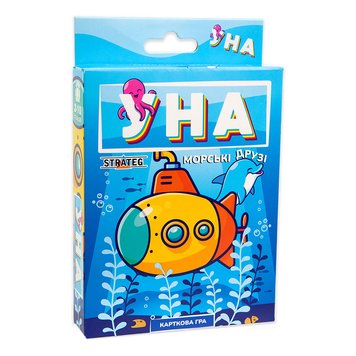 Настольная игра "УНА" Морские друзья Стратег 30449, укр. 174218 фото — Кузя