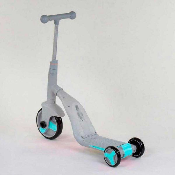 Самокат музыкальный с подсветкой 3в1 (Самокат-Беговел-Велосипед) Best Scooter JT 10181 131564 фото &mdash; Кузя
