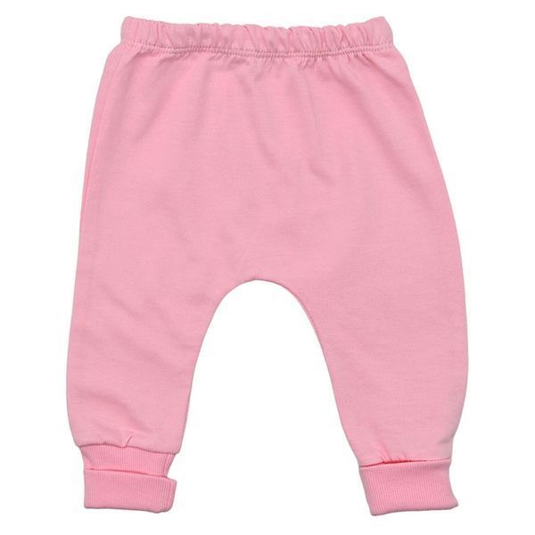 Костюм-трійка з квітами для дівчинки р.62&ndash;80 (3&ndash;12 міс.) Bol Bol Kids арт. 729, рожевий 191146 фото &mdash; Кузя
