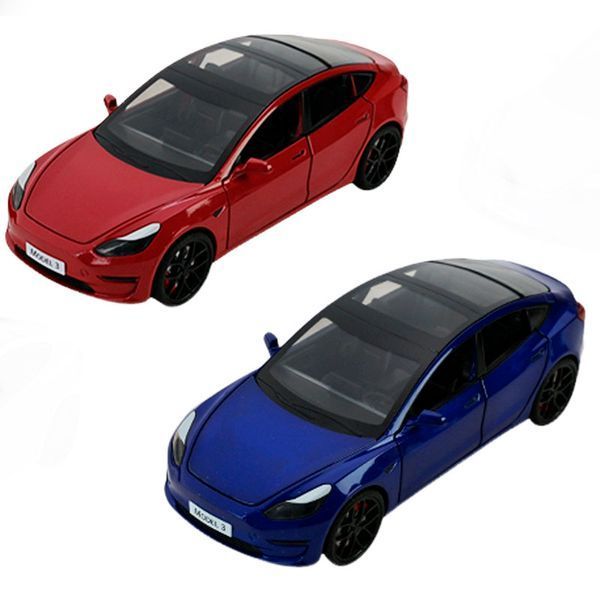 Машинка металева з підсвічуванням та звуком Tesla Автопром AP7722, 5 кольорів 183576 фото &mdash; Кузя