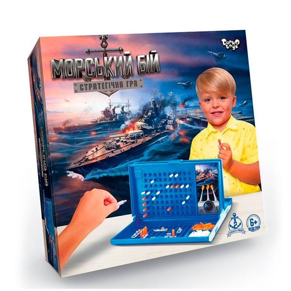 Игра настольная "Морской бой" G-МВ-01U 145956 фото — Кузя