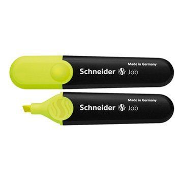 Маркер текстовый желтый Schneider 1505 32010 фото &mdash; Кузя