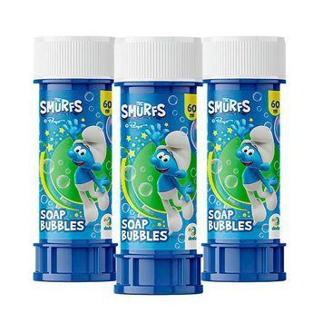 Мильні бульбашки 60 мл Smurfs 200596 190607 фото &mdash; Кузя