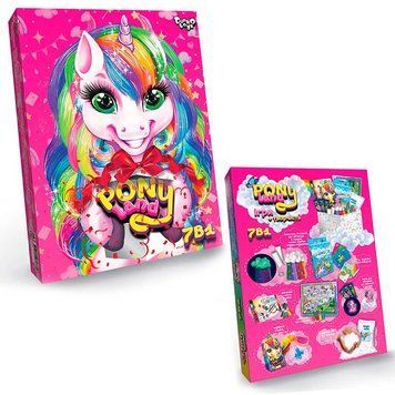 Набір для творчості 7в1 "Pony Land" PL-01-01U 133028 фото &mdash; Кузя