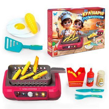 Іграшкова фритюрниця Кулінарні експерименти WToys 24299 зі світлом та звуком 193726 фото &mdash; Кузя