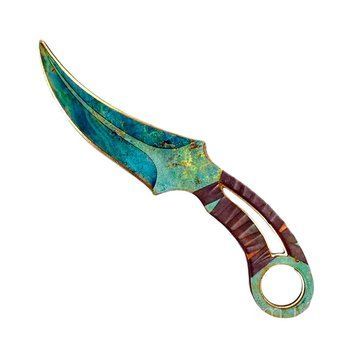 Деревянный игрушечный нож-керамбит SO 2 "Фанг Relic" 168595 фото &mdash; Кузя
