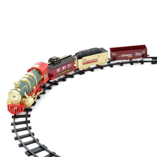 Дитяча залізниця Classical Train 3115AB на акумуляторі зі світлом, звуком та парою, 2 види 195191 фото &mdash; Кузя
