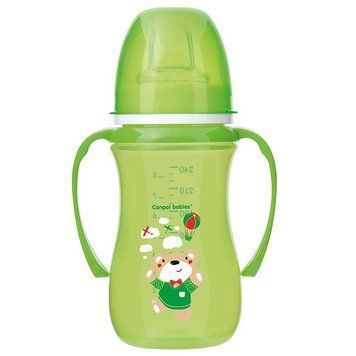 Кружка-непроливайка Canpol Babies EasyStart 35/208_gre Зеленая 240 мл 120532 фото &mdash; Кузя