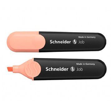 Маркер текстовый "Schneider" №1526, персикового цвета 131180 фото &mdash; Кузя