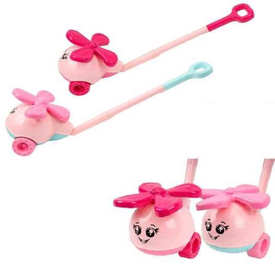 Купити Каталочка для дівчинки Вертоліт ТехноК 9413, 2 кольори