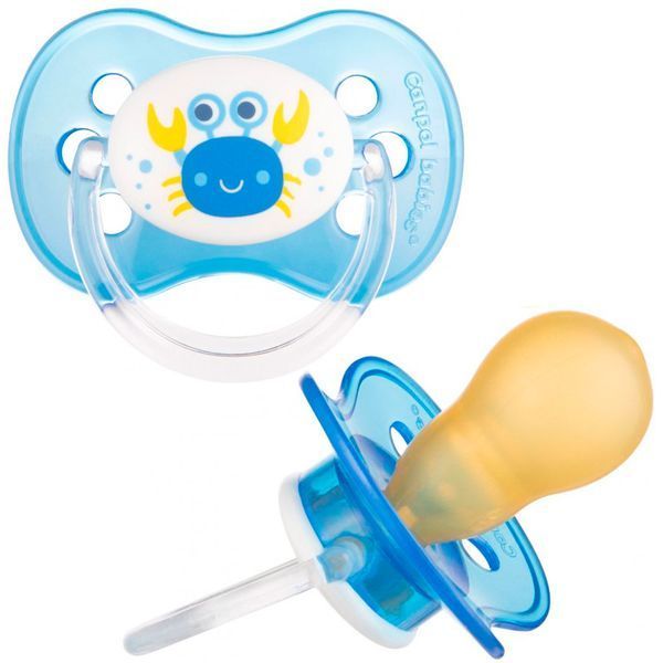 Пустушка латексна кругла Canpol Babies Nature 6-18 м, 22/607 18338 фото &mdash; Кузя