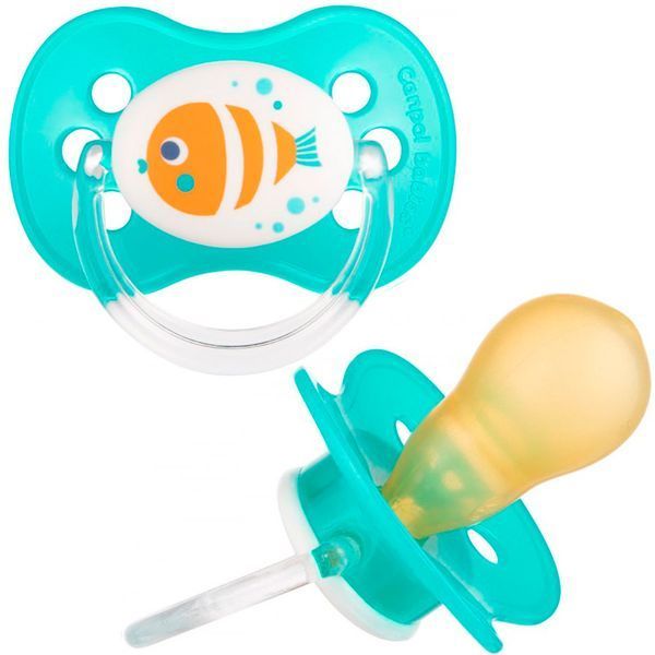 Пустушка латексна кругла Canpol Babies Nature 6-18 м, 22/607 18338 фото &mdash; Кузя