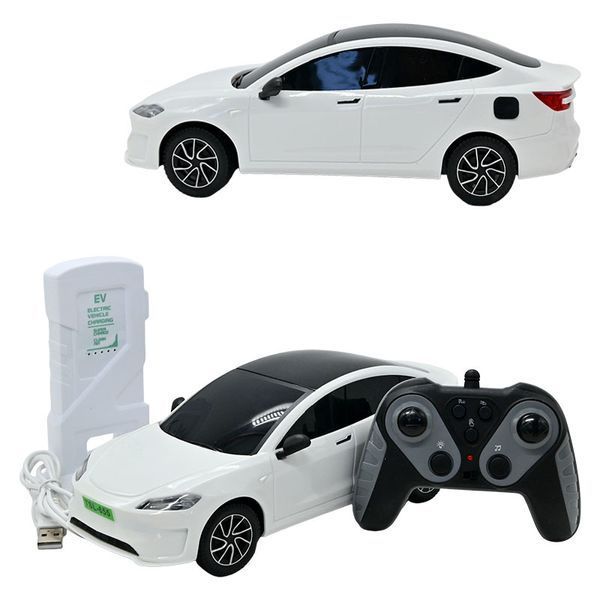 Машинка на радиоуправлении NEW ENERGY 655-50 с автопарковкой и зарядной станцией, 3 цвета 192101 фото &mdash; Кузя