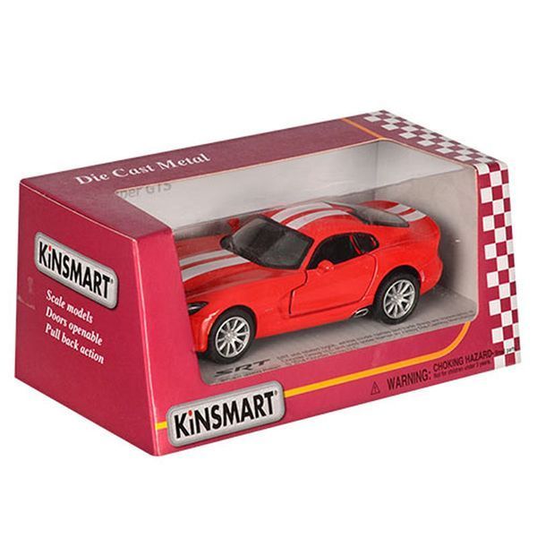 Машинка металева "SRT Viper GTS" КT 5363 WF, 4 кольори 110281 фото &mdash; Кузя