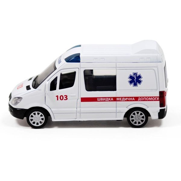 Автомодель Швидка допомога TechnoDrive Mercedes-Benz Sprinter 250295 167881 фото &mdash; Кузя