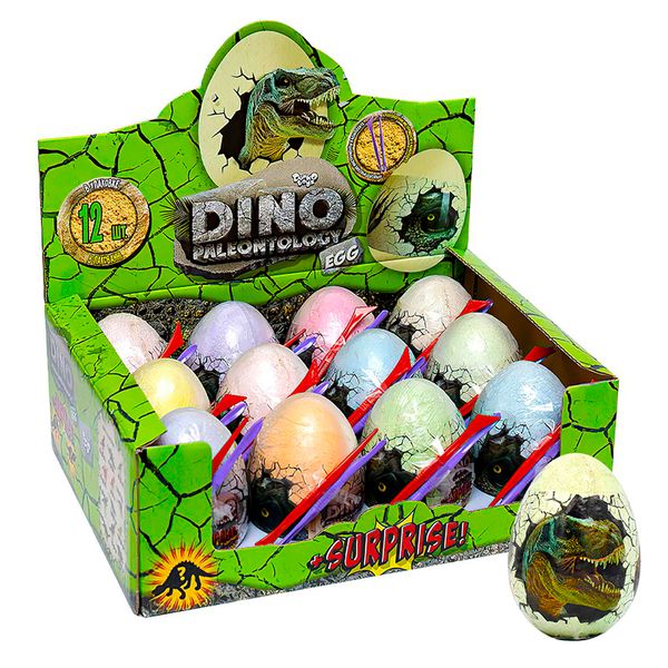 Набор для проведения раскопок "DINO PALEONTOLOGY.EGG" DP-02-01, микс видов 160289 фото — Кузя