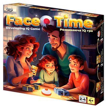 Дитяча настільна гра "Fase Time" Danko toys FT-01-01, укр. 172167 фото &mdash; Кузя