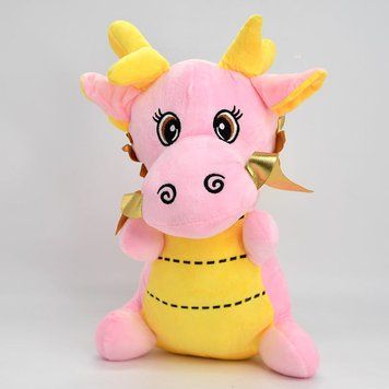 Мягкая игрушка "Дракончик" M 16285, 42 см, 2 цвета 167651 фото &mdash; Кузя