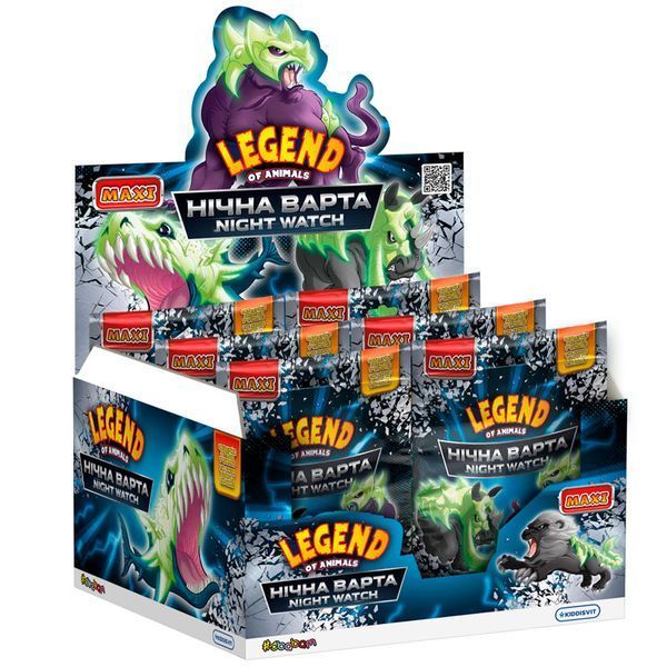 Стретч-игрушка Legend of Animals Макси Ночная стража 127/CN23 со съемными доспехами 195018 фото &mdash; Кузя