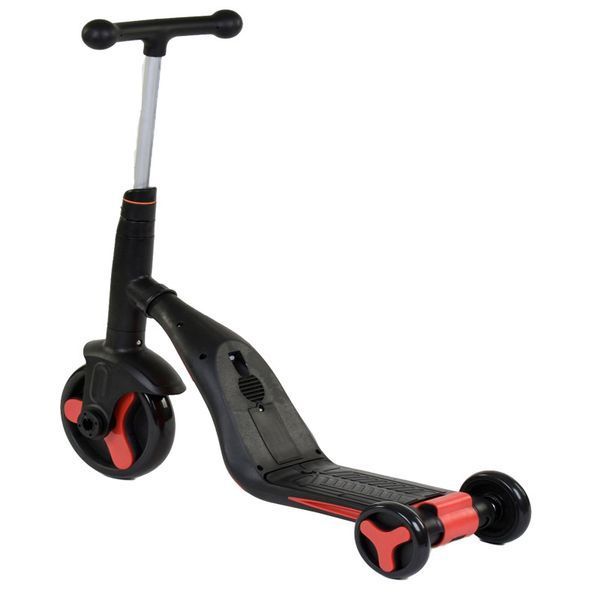 Самокат музыкальный с подсветкой 3 в 1 (Самокат-Беговел-Велосипед) Best Scooter JT 28288 123453 фото &mdash; Кузя