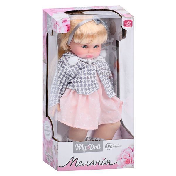 Мягкотелая музыкальная кукла "Мелания" M 5916 I UA, 39 см, укр, 3 вида 177477 фото &mdash; Кузя
