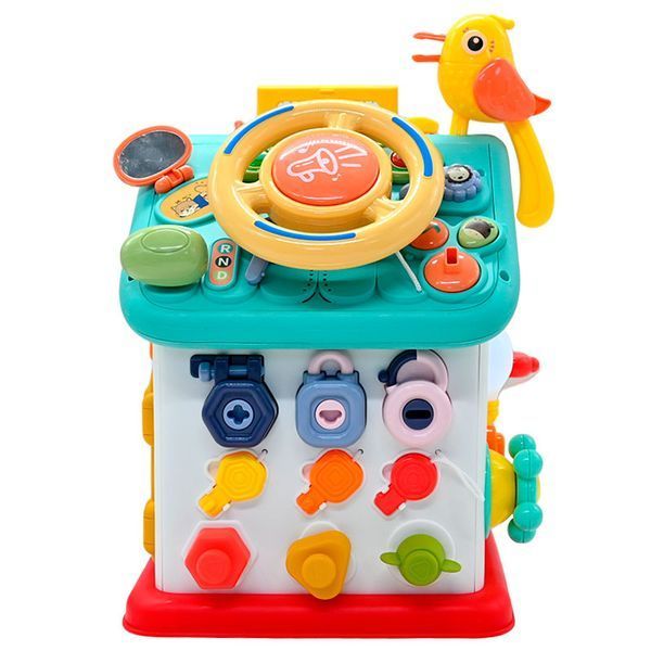 Игровой центр Домик бизиборд WToys 62638 укр 186124 фото &mdash; Кузя