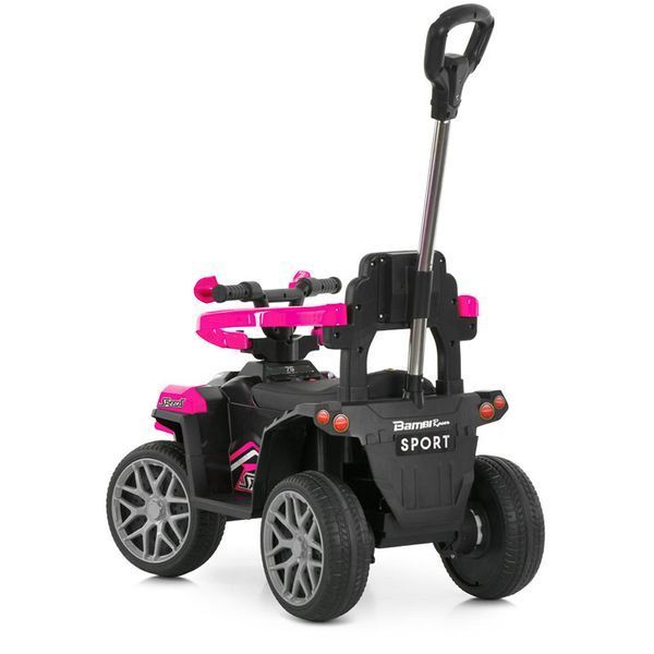 Квадроцикл-толокар для девочки 3в1 Bambi Racer M 6323EBLR-8 с родительской ручкой