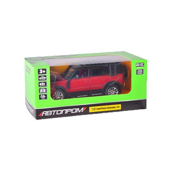 Машинка "Land Rover Defender" Автопром 68416, звук, свет, 3 цвета 156612 фото &mdash; Кузя