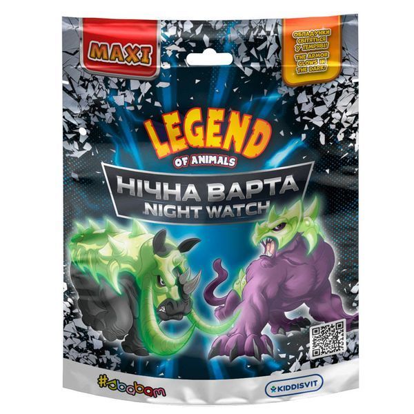 Стретч-игрушка Legend of Animals Макси Ночная стража 127/CN23 со съемными доспехами 195018 фото &mdash; Кузя