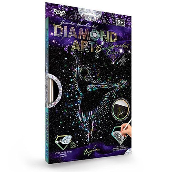 Набір для творчості "Алмазний живопис" DIAMOND ART 96130 фото — Кузя