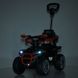 Квадроцикл-толокар для девочки 3в1 Bambi Racer M 6323EBLR-8 с родительской ручкой