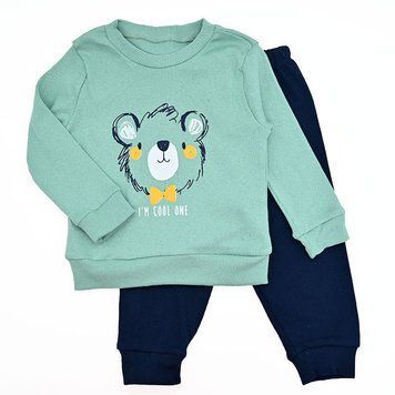 Костюм для хлопчика трикотажний 74-92(9-24м)арт.6234 176318 фото &mdash; Кузя