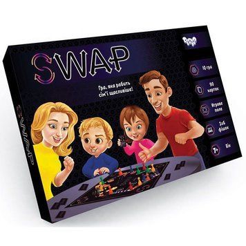Гра настільна "Swap" G-Swap-01-01U, укр 149764 фото &mdash; Кузя
