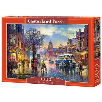 Пазлы Castorland 104499 "Эбби-роуд, 1930-е" 1000 элементов 126987 фото &mdash; Кузя
