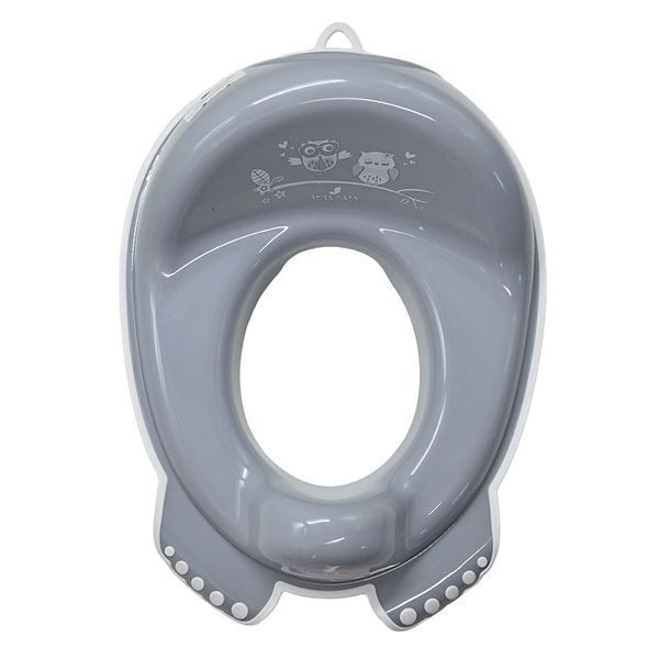 Накладка на унитаз нескользящая Совы Tega Baby, серая SO-002-106 195766 фото &mdash; Кузя