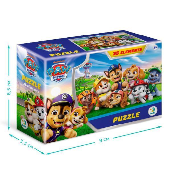Пазл-мини Dodo Встреча у башни Paw Patrol 200688, 35 элементов 188521 фото &mdash; Кузя