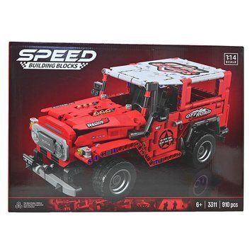 Конструктор Technic Внедорожник Jeep Offroad 3311 инерционный, 910 деталей 192265 фото &mdash; Кузя
