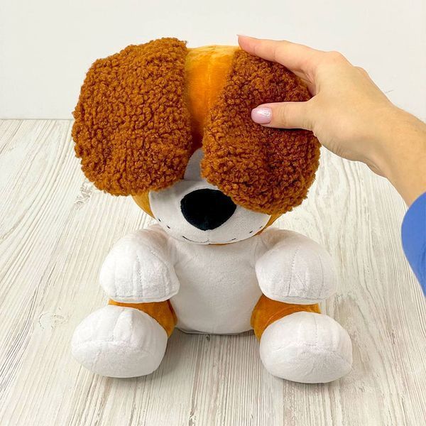 Интерактивная мягкая игрушка "Собачка" М 5708I UA, 30 см, укр. 169237 фото &mdash; Кузя