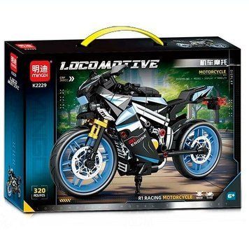 Конструктор Спортивний мотоцикл Lokomotive K 2229, 320 деталей 192613 фото &mdash; Кузя