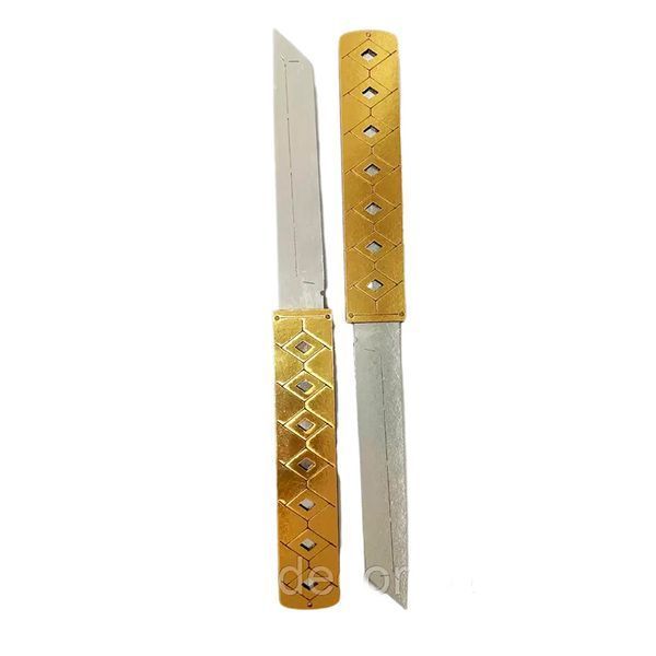 Набір сувенірних дерев'яних ножів Double Tanto Gold 165952 фото &mdash; Кузя