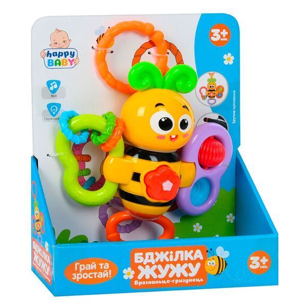 Музыкальная погремушка-подвеска "Пчелка Жу-жу" HB 0043 178553 фото &mdash; Кузя