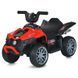 Детский электроквадроцикл с подсветкой Bambi Racer M 6181EL-3 EVA колеса, красный