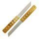 Набір сувенірних дерев'яних ножів Double Tanto Gold 165952 фото 1 &mdash; Кузя