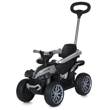 Квадроцикл-толокар 3в1 Bambi Racer M 5782EBLR-11 з батьківською ручкою та пультом, сірий