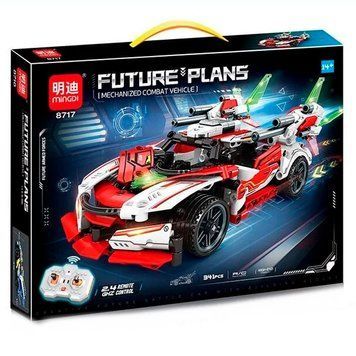 Конструктор Спорткар на радиоуправлении 8717 Future Plans, 341 деталь 192625 фото &mdash; Кузя