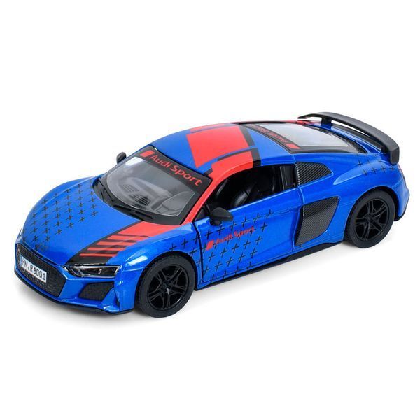Коллекционная металлическая машинка Audi R8 Coupe Kinsmart KT 5422 WF, 4 цвета 191516 фото &mdash; Кузя