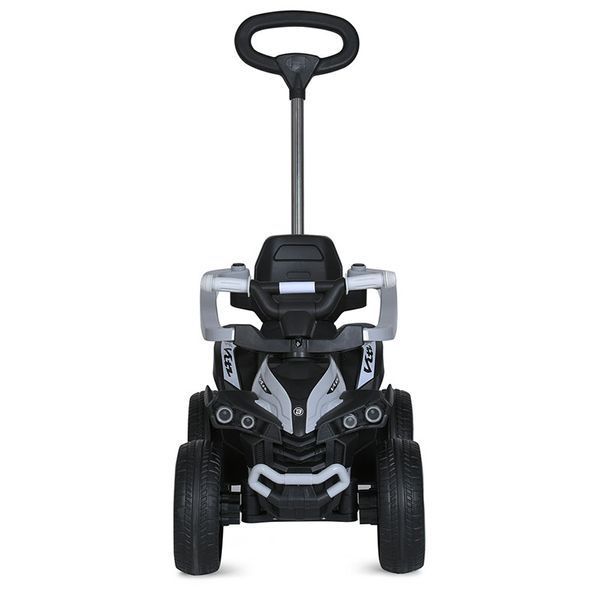 Квадроцикл-толокар 3в1 Bambi Racer M 5782EBLR-11 з батьківською ручкою та пультом, сірий