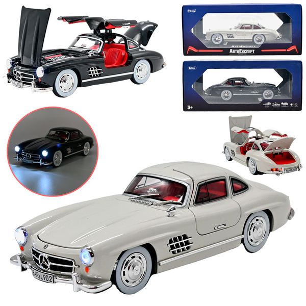 Машинка металлическая "Mercedes Benz 300SL" GT 18042, 2 цвета 178440 фото — Кузя